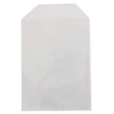 200 Clear CPP Plastic DVD Sleeves with Flap for 14mm DVD Box Artwork Disc 8...