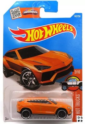 1/64 Lamborghini Urus orange Hot Wheels HW Hot Trucks