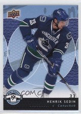 2007-08 Upper Deck Mini Jersey Collection Henrik Sedin #96 HOF 0f8
