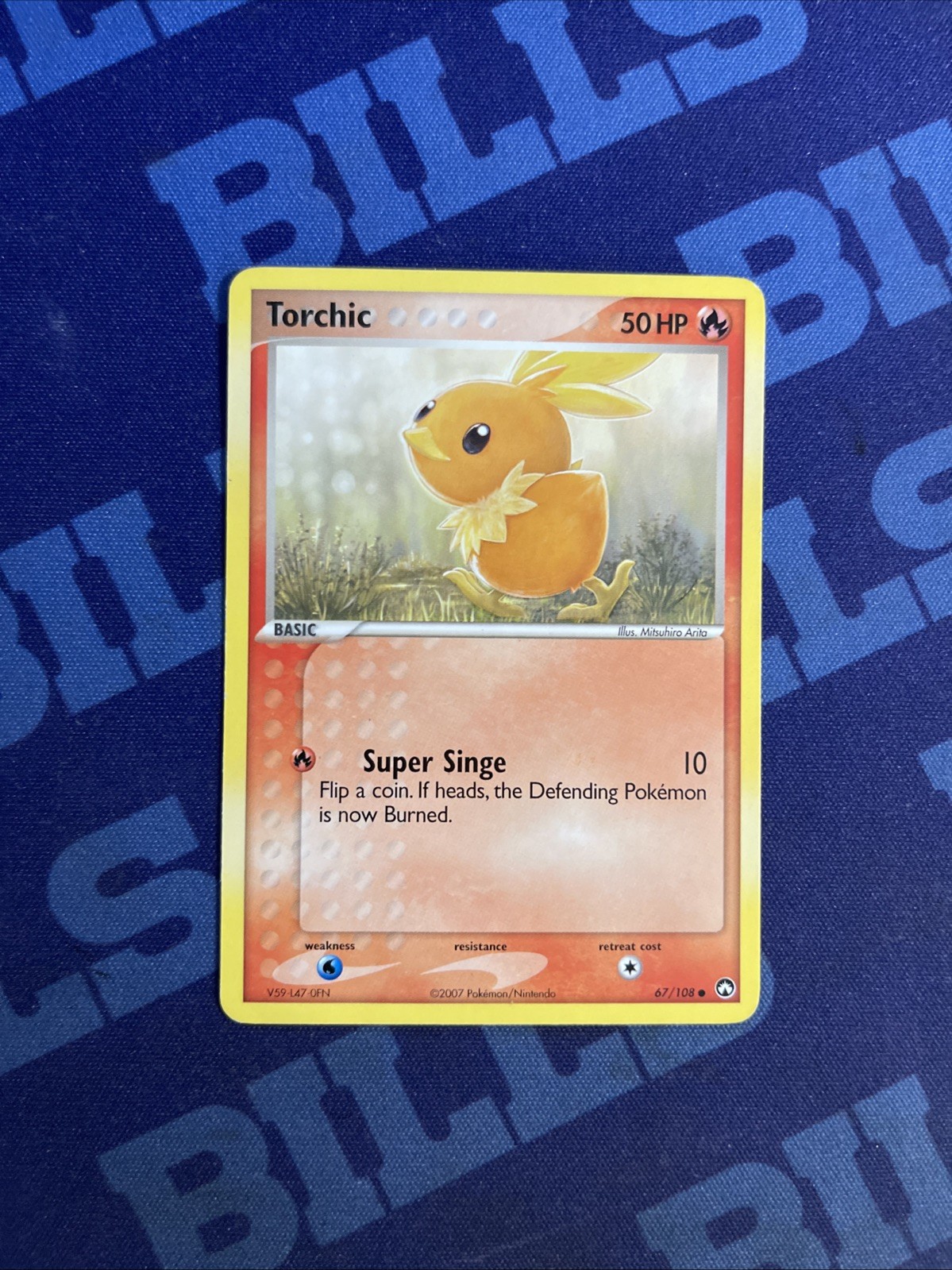 Pokemon Torchic 67/108 Power Keepers LP