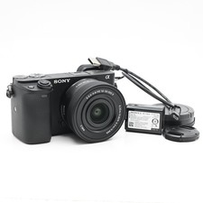 Sony Alpha A6400 24.2MP Mirrorless Digital Camera Kit w/ 16-50mm Zoom Lens 975