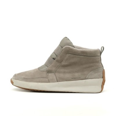 Sorel Damen NL3798-005 Stiefelette Grau Wildleder Mid-Top Chelsea Sneaker EU 40
