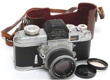 @ Fotocamera Alpa Mod.7 35mm telemetro reflex con obiettivo Kern Switar 1,8/50mm AR