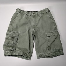Boy Scouts of America Uniform Switchbacks Green Cargo Shorts Boys Youth Sz 14