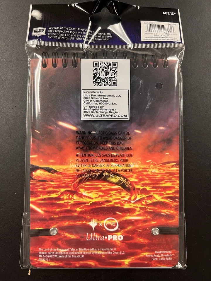 Magic the Gathering: Lord of the Rings Frodo Life Pad - Image 2 of 3