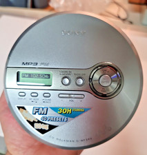 Sony Walkman CD MP3 FM Radio D-NF340 Compact Disc Tested  Works