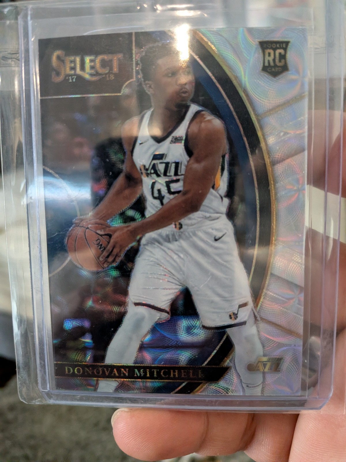 2017-18 Panini Select - Concourse Donovan Mitchell #11 Scope Prizm (RC)