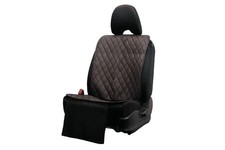 Genuine SNAPSHADES Diamond Seat Protector - Brown
