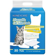 All-Absorb 20 Count Cat Litter Pads, 17.1 by 11.8-Inch