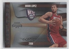 2009-10 Playoff Contenders Draft Class Brook Lopez #23 0j6