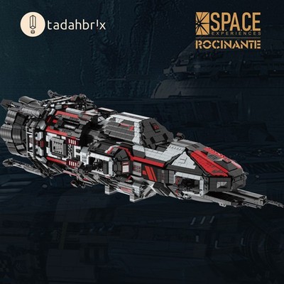 Baka 33906 - The Expanse Rocinante - Neu - 6395 Teile - OVP