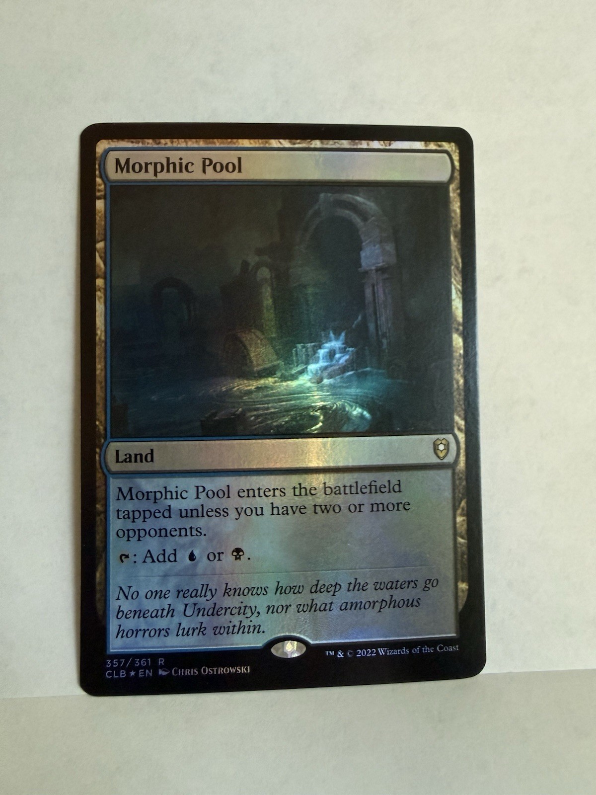 Morphic Pool Commander Legends: Battle for Baldur's Gate Foil NM