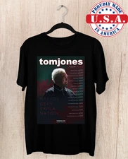 Tom Jones Defy Explanation Tour 2025 T Shirt Full Size S-5XL