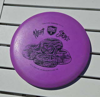 Discmania Night Strike 1 P Line MD3 180g Nate Perkins Misprint See Below