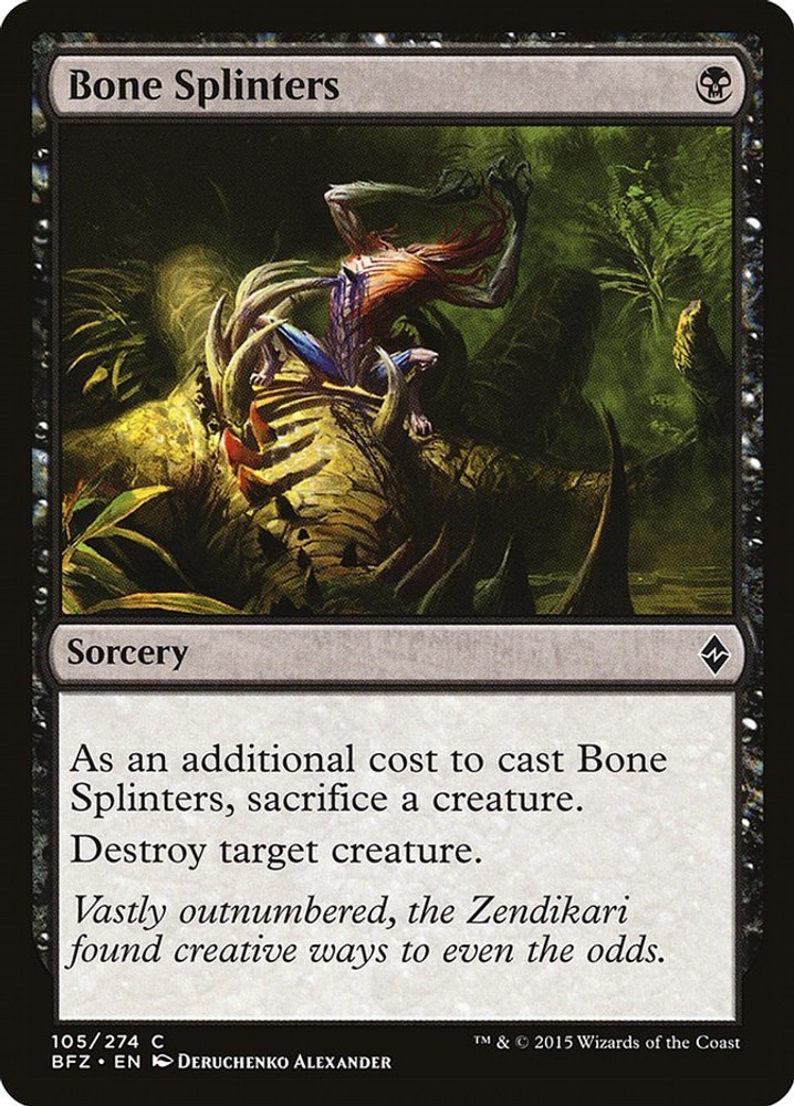 Bone Splinters [BFZ - 105LPEN