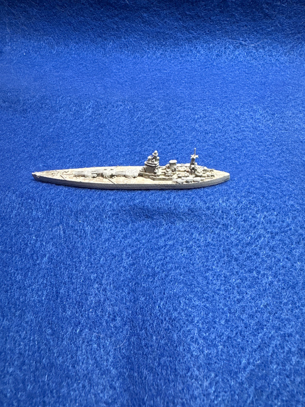 GHQ Micronauts WWII  1/2400  Nelson Class British BB, cleaned, assembled, primed