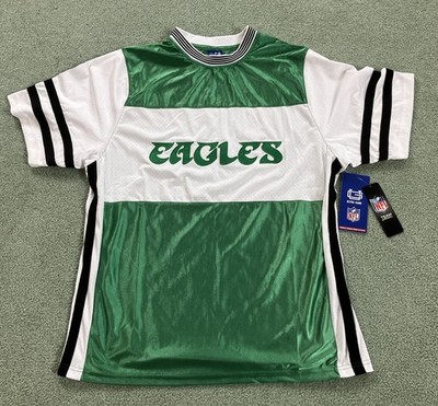 NWT NFL Ultra Game Philadelphia Eagles Kelly Green/White Short Sleeve Shirt L