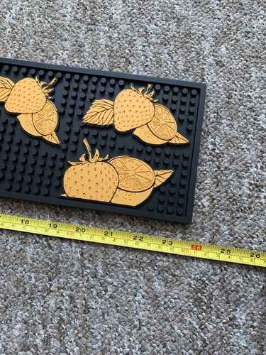 Kopparberg Bar Mat New Rubber 60cm Man Cave Bar Runner Drip Mat - Picture 3 of 3