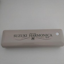 Suzuki SU-21 C Harmonica with Cleaning Cloth Japan Made Used NNE