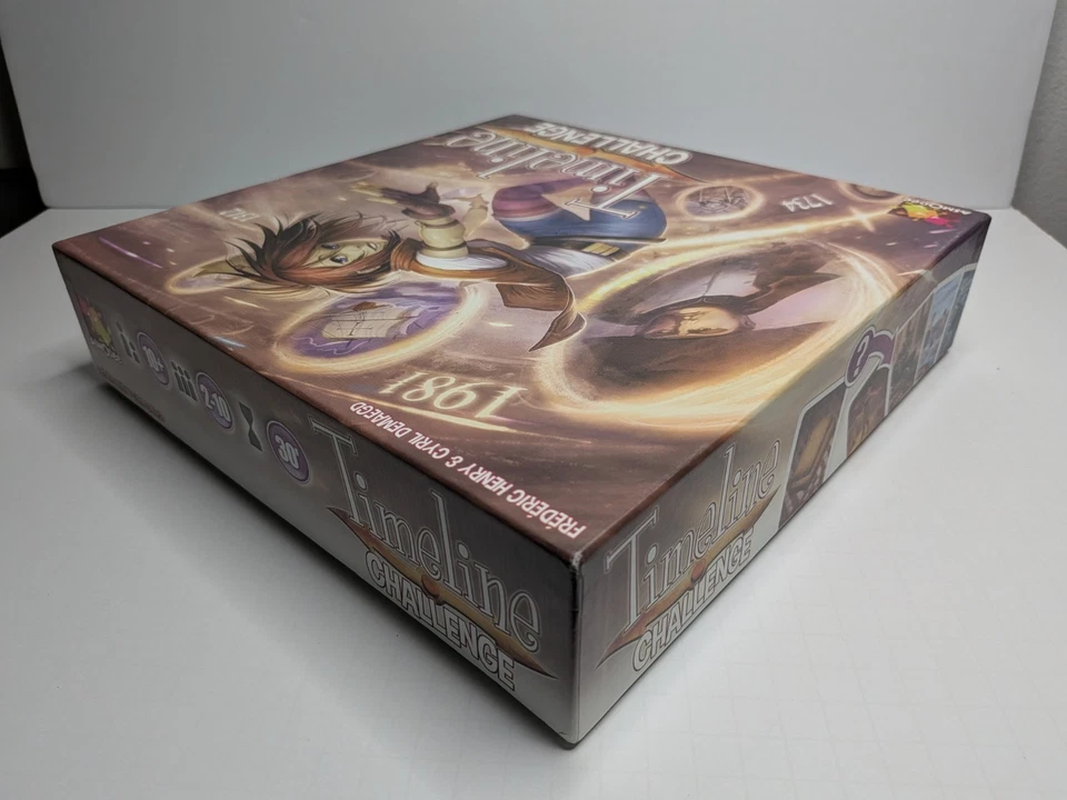 Timeline Challenge History Trivia Board Game Asmodee Games 100% COMPLETE - Image 3 of 4