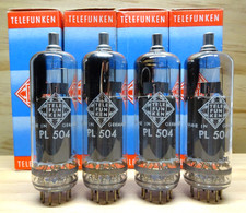 4X: TELEFUNKEN PL504 | PHILIPS made | SEHR GU...