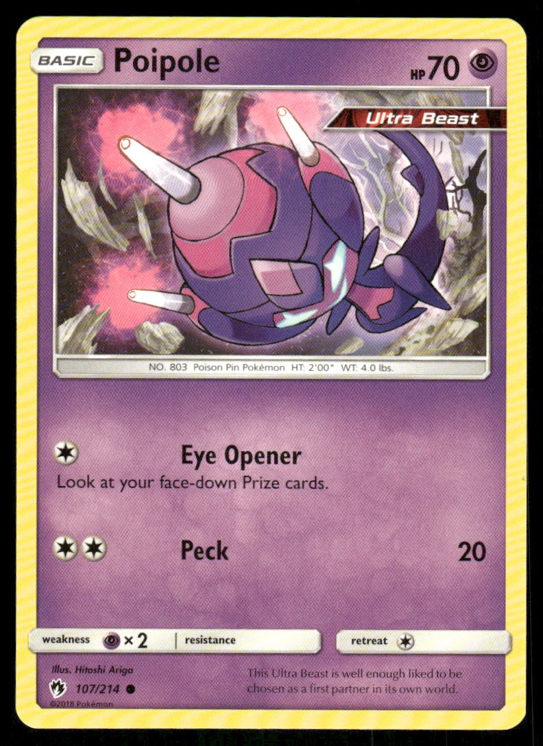 Poipole 107/214 - Lost Thunder - Common NM