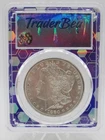 1880/79-S Morgan Silver Dollar $1 PCGS MS64 TraderBea – Purple Slab