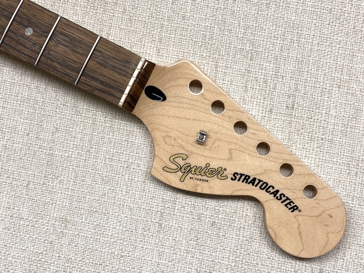 ギター fender squier strat neck Fender Squier Strat 70's Style LARGE HEADSTOCK Neck Laurel