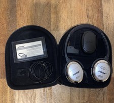BOSE QUIETCOMFORT 3 Headphones Wired Noise Cancelling Headset Case