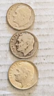 1947 P.D.S. Roosevelt Dime,  P-Au,  D/S  Vg., But You Judge.       711