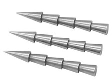 NUOVO 2026 Mikado Tungsten Sinker Pins Jaws 3pezzi Accessori per Esche Morbide