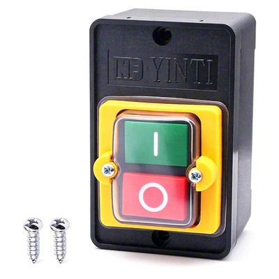 Druckschalter Wasserdicht Start/Stop 10A AC 380V für Maschinen KAO-10KH