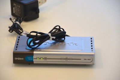 D-Link, DSL-584T, ADSL 2+ Router