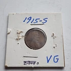 1915 S Lincoln Wheat Penny, VG