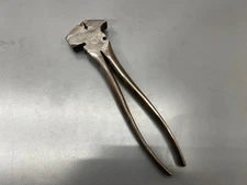 (G) VINTAGE FULTON HEAVY DUTY 10" MULTI TOOL FENCE PLIERS - VGC