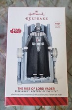 2014 HALLMARK KEEPSAKE STAR WARS ORNAMENT THE RISE OF LORD VADER REVENGE OF SITH
