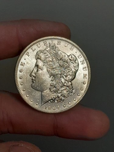 1904- O Morgan Silver Dollar Uncirculated #1