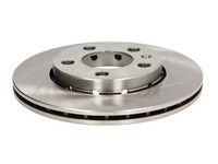 Abe 2X Bremsscheibe Vorne Ø239 Mm BelüFtet FüR Vw Polo 9N_ 1.2 12V 1.4 16V Fox