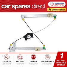 VW GOLF MK7 2012-ONWARDS FRONT RIGHT DRIVER WINDOW REGULATOR WITHOUT MOTOR