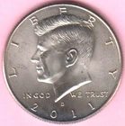 2011D John F. Kennedy Half Dollar  Circulated Coin NIFC
