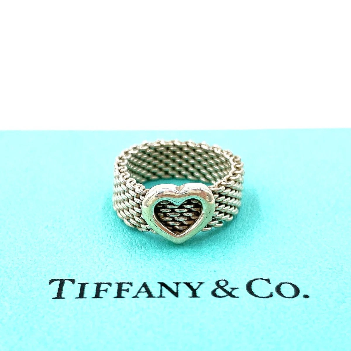 Tiffany Mesh Ring for sale | eBay