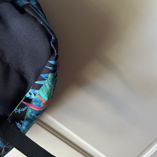 JanSport Superbreak One Backpack Monstera Falls Tropical Leaves Pattern - Picture 3 of 12