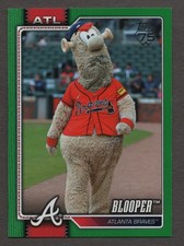 2026 Topps series 1 Mascots Blooper  Green Border /99 #M23 Atlanta Braves