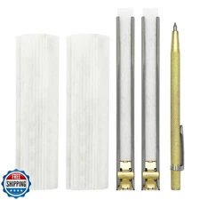 VASTOOLS Thin Soapstone Holder Set Pack of 23pcs,Flat Thin 1/16, Mark White C