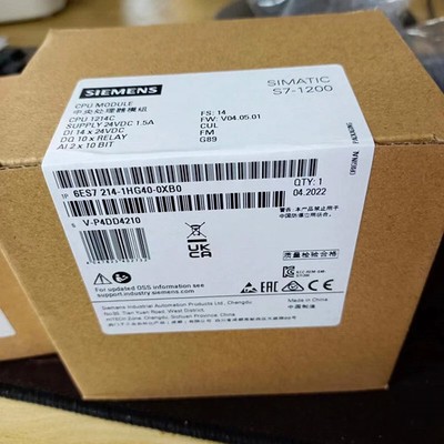1 Stück Neu Siemens 6ES7 214-1HG40-0XB0 CPU 6ES7214-1HG40-0XB0