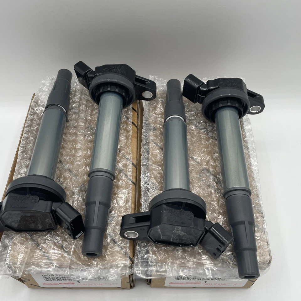 4Pcs Genuine Denso 90919-02258 Ignition Coils 673-1310 Corolla 1.8L SAMEDAYSHIP! - Image 2 of 4