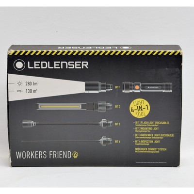 Ledlenser Workers Friend 4-in-1 wiederaufladbare LED Multi-Leuchte - UNBENUTZT (NR)