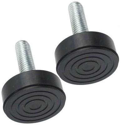 2 x Universal Geschirrspüler 10 mm Gewinde verstellbar Schraube Fuß Bein Ersatzteil