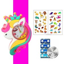 Kids Cartoon Slap Bracelet Watch for Boys and Girls – Fun Toy Gift for Children
