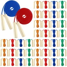 Sonwyoung 8.53 FT Jump Ropes for Kids Adults Adjustable Cotton Skipping Rope ...